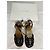 Sandali con zeppa Zia in pelle nera di Isabel Marant Étoile Nero - vista 10