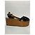 Sandali con zeppa Zia in pelle nera di Isabel Marant Étoile Nero - vista 5