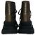 Alexander McQueen Tread Slick High-Top Sneaker aus Khaki-Canvas Grün - Ansicht 3