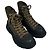 Alexander McQueen Tread Slick High-Top Sneaker aus Khaki-Canvas Grün - Ansicht 6