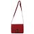 Céline Borsa a tracolla Celine Medium Classic Box in pelle di vitello bordeaux Rosso Bordò