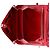 Céline Borsa a tracolla Celine Medium Classic Box in pelle di vitello bordeaux Rosso Bordò - vista 4