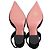 Décolleté slingback Amina Muaddi Holli 95 in velluto nero - vista 6