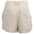 Short plissado Luisa da Staud em algodão ecru Branco - vista 3