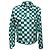 Chaqueta Trucker Louis Vuitton Damier Denim en algodón verde