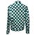 Chaqueta Trucker Louis Vuitton Damier Denim en algodón verde - vista 4