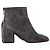 Stuart Weitzman Bacari Block-heel Ankle Boots aus grauem Wildleder
