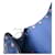Petit sac à bandoulière Valentino Garavani Small Rockstud Spike en cuir matelassé bleu  - vue 11