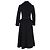 Comme Des Garcons Abrigo largo de lana bouclé de doble botonadura Comme des Garçons en negro - vista 3