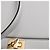 Fendi Petite Peekaboo I See U Handtasche aus grauem Lammleder - Ansicht 13