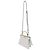 Fendi Petite Peekaboo I See U Handtasche aus grauem Lammleder - Ansicht 3