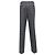 Céline Pantalones de pierna recta a cuadros Celine en lana gris - vista 2