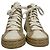 Sneakers alte in gabardine Prada in tela bianca Bianco - vista 2