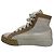 Sneakers alte in gabardine Prada in tela bianca Bianco - vista 6
