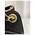 Timeless Mini Chanel 25 in pelle caviar trapuntata nera D'oro Metallico - vista 16