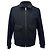 Sandro Paris Zip-Up Utility Jacket aus schwarzer Wolle