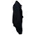 Sandro Paris Zip-Up Utility Jacket aus schwarzer Wolle - Ansicht 2