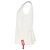 Top sin mangas peplum en seda blanca Marni Blanco Crudo - vista 2