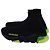 Baskets Balenciaga Speed Clear Sole en polyester noir - vue 4