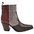 Stivaletti Western Ganni in pelle multicolore Stampa python