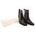 Stivaletti Western Ganni in pelle multicolore Stampa python - vista 7