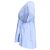 Camicetta a maniche corte Victoria Beckham in cotone azzurro Blu Blu chiaro - vista 2