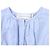 Camicetta a maniche corte Victoria Beckham in cotone azzurro Blu Blu chiaro - vista 8