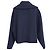 Céline Celine Triomphe Zip-Up Pullover aus Navy Blue Kaschmir Blau Marineblau - Ansicht 3