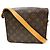 Borsa Louis Vuitton Cartouchiere Monogram Canvas MM Marrone - vista 2
