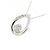 Autre Marque Collana in oro bianco 10K e diamanti Argento - vista 3