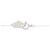 Autre Marque Collana in oro bianco 10K e diamanti Argento - vista 5