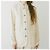 Autre Marque GILET CLANE LINEN STAND BOX VEST Gilet in lino Beige - vista 3