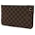 Bolso Neverfull Damier Louis Vuitton Castaño - vista 2