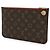 Pochette Louis Vuitton Neverfull Monogram Rosso - vista 2