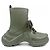 Stivali in gomma Louis Vuitton Arclight Line Verde Cachi