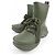 Stivali in gomma Louis Vuitton Arclight Line Verde Cachi - vista 3