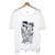 Céline Camiseta Celine Negro Blanco  - vista 1