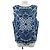 Hermès EPERON D'OR BANDANA Twill Reine Top Bianco Blu navy