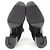 Hermès 232154Z Strick-Chenille-Kalbsleder-Stiefel Schwarz - Ansicht 4