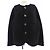 Giacca senza collo Louis Vuitton Nero