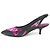 Décolleté con paillettes Louis Vuitton Nero Rosa - vista 2