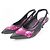 Décolleté con paillettes Louis Vuitton Nero Rosa - vista 3