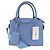 Autre Marque Borsa a mano in pelle COCOCELUX GOLD Blu