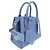 Autre Marque Borsa a mano in pelle COCOCELUX GOLD Blu - vista 2