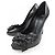 Autre Marque Leder-Pumps Giuseppe Zanotti Schwarz - Ansicht 3