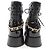 Timeless Stivali in pelle di vitello lucida Chanel Nero - vista 5