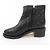 Timeless Chanel Lederstiefel Schwarz - Ansicht 2