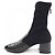 Timeless Chanel Lederstiefel Schwarz - Ansicht 2