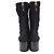 Timeless Chanel Lederstiefel Schwarz - Ansicht 5