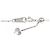 Autre Marque Collana Gstb Platinum Diamond Argento - vista 5